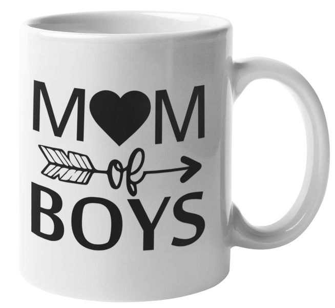 Mugmania - Mom of Boys Coffee Mug