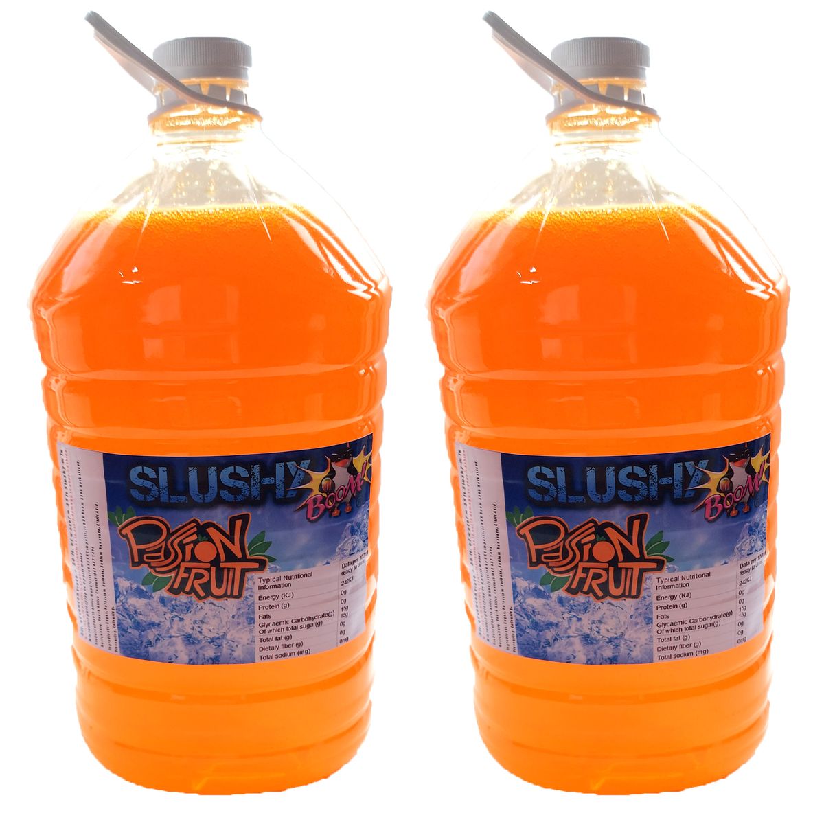 Slushy Machine Syrup 2x5lt Slush Concentrate Passion fruit Shop