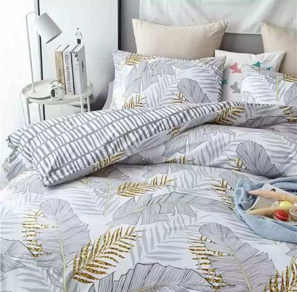 Duvet cover 3 Piece- Palm Leaves