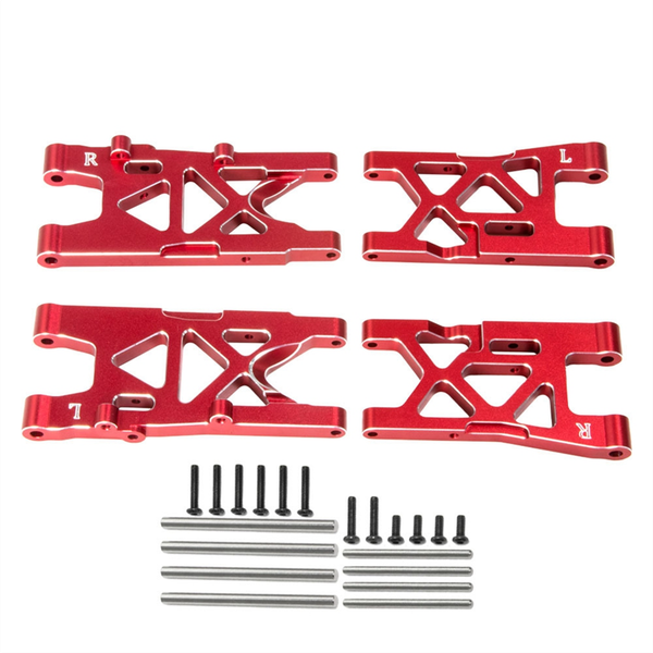 Front &amp; Rear Suspension Arms for Arrma 1/8 Mojave 4x4 4S Blx Titanium