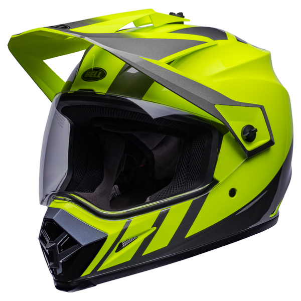 Bell - MX-9 Adventure MIPS Dash Helmet - HiViz Yellow/Grey