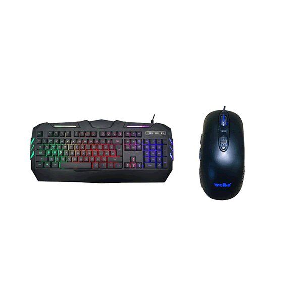 RGB Backlit Gaming Keyboard And Mouse-WB-520