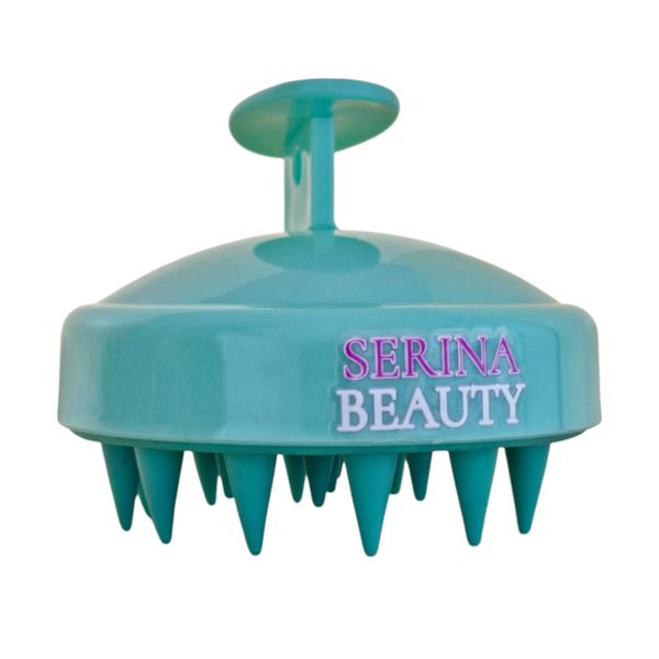 Serina Beauty Thick Soft Silicone Bristles Exfoliating Scalp Massage Brush