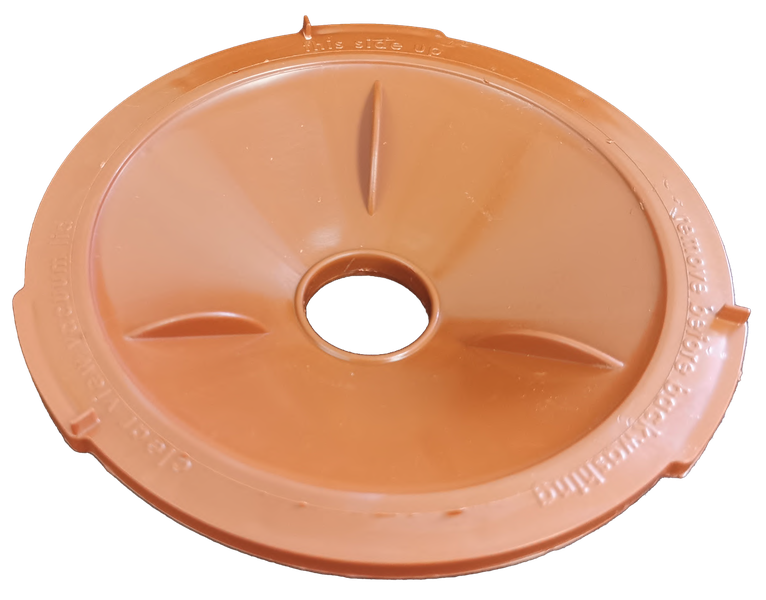 Orca Universal Pool Vac Lid - Brown