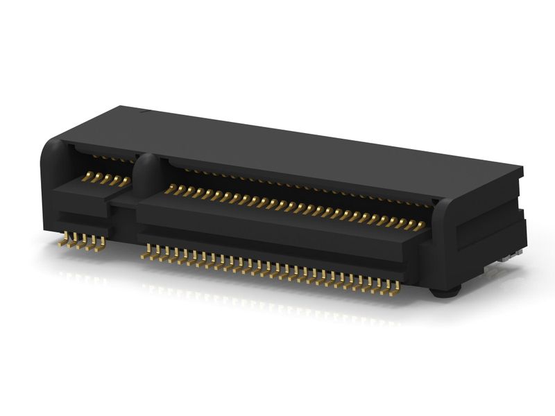 TE Connectivity (2199230-3) Card Edge Connector, Dual Side, 67 Contacts