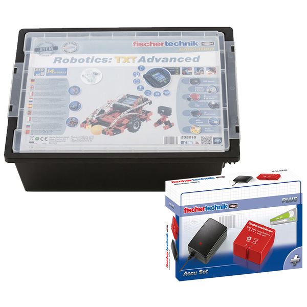 Fischertechnik Advanced Robotics Set with TXT Controller &amp; Accu Charger