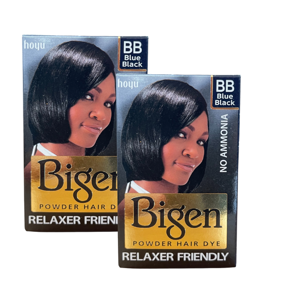 Bigen Powder Hair Dye 2 Piece - Blue Black - Paris