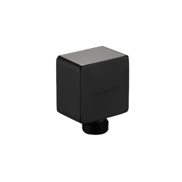 Luxus Black Wall Elbow (Outlet) / Square / Heavy Duty