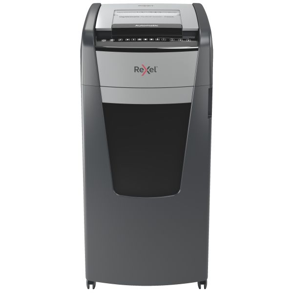 Rexel Optimum AutoFeed+ 750 Sheet Automatic Cross Cut P4 Paper Shredder
