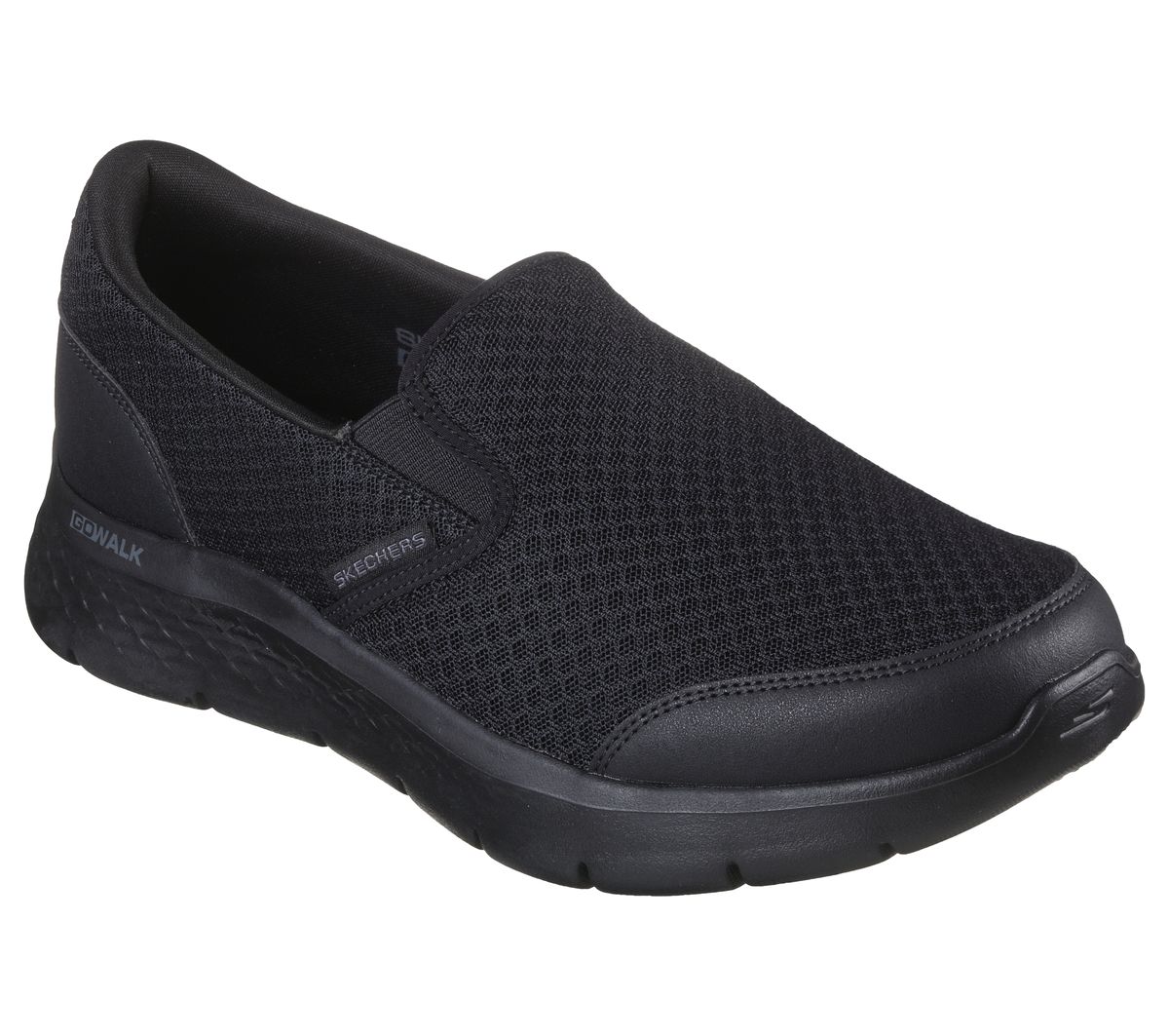 Skechers Go Walk Flex Mens Shoes - Black/Black | Buy Online in South ...