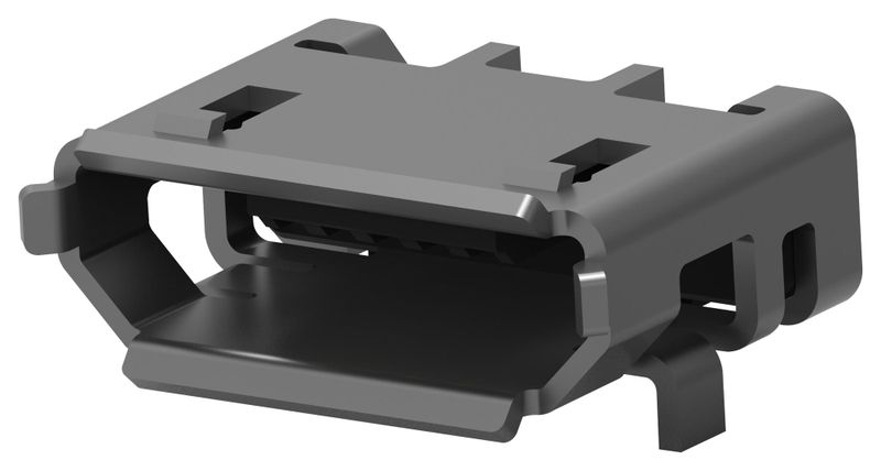 TE Connectivity (2013499-1) USB Connector, Micro USB Type B, USB 2.0