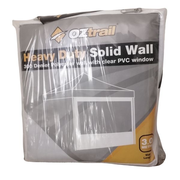 OZtrail - Solid Wall Kit and PVC Window- 3M Deluxe - White