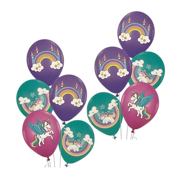 Unleash the Magic with Our 5-Piece Unicorn-themed Party Balloons!