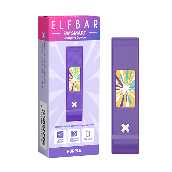 Elf Bar Ew Smart Battery Purple image