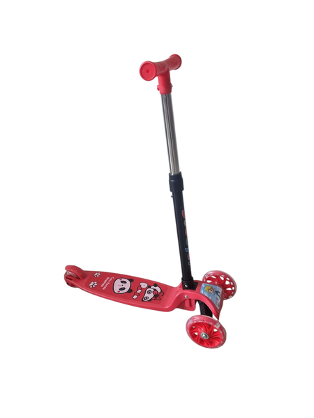 Kids Scooter Red with Lights 2-3 Years