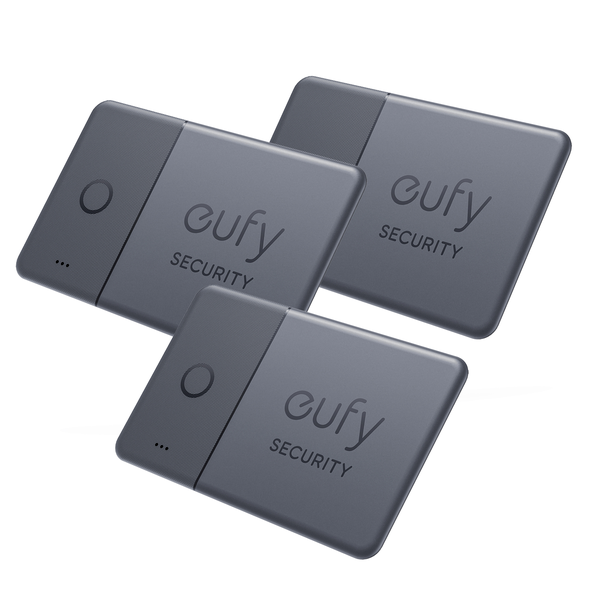 Eufy SmartTrack Card Battery Powered Smart Item Tracker for ANDROID 3-Pack