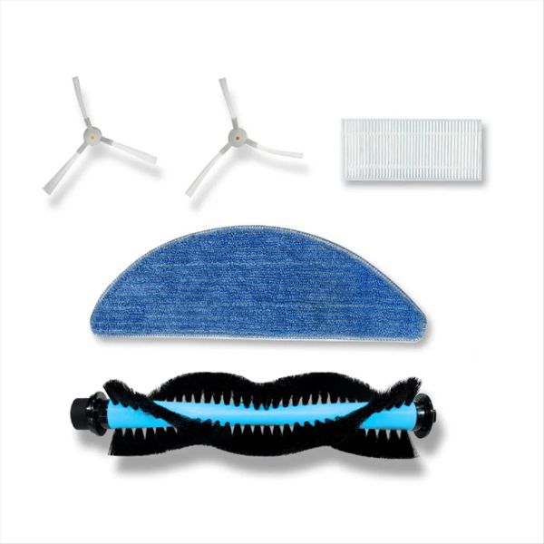 For ABIR R30 Robot Vacuum Cleaner Main Side Brush Mop Cloth Filter