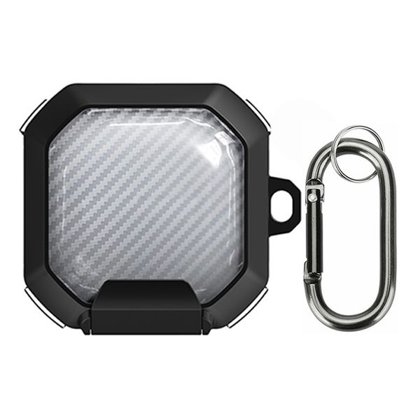 TPU+PC Armor Case with Carabiner for Samsung Galaxy Buds2 / Live / Pro / FE