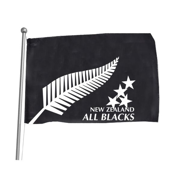 Flag - National - 450mm x 300mm - All Blacks