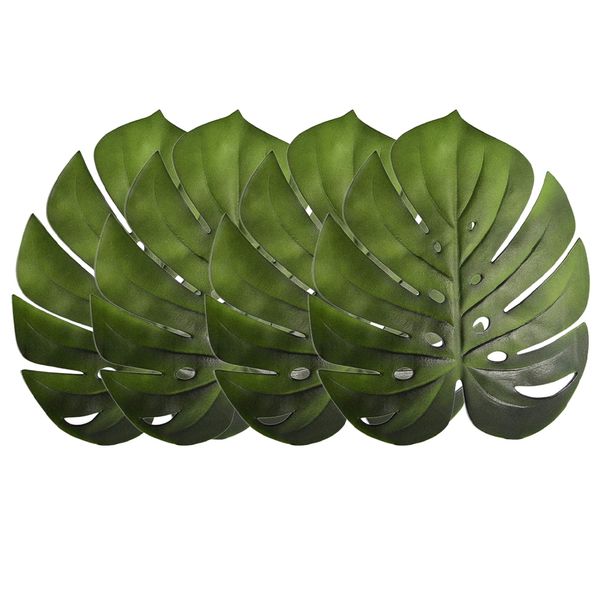4Pcs Tropical Leaf For Wedding Table Decorations Party Supplies