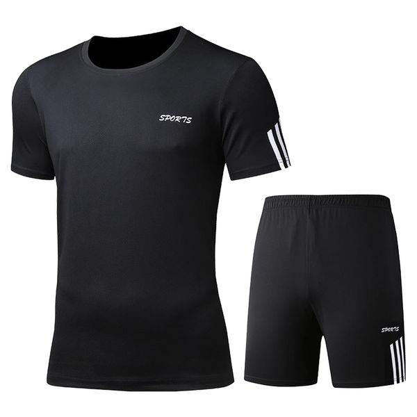 Men's Sports Tracksuits Set Athletic Workout jogger Sweat Suit Set 2 Piece