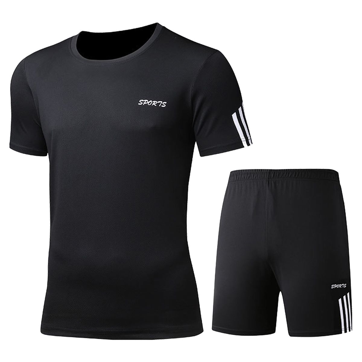 Men's Sports Tracksuits Set Athletic Workout jogger Sweat Suit Set 2 Piece