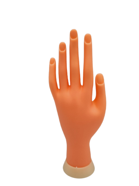 Minigood - Nail Art Training Hand Movable Manicure Practice Tool (B)