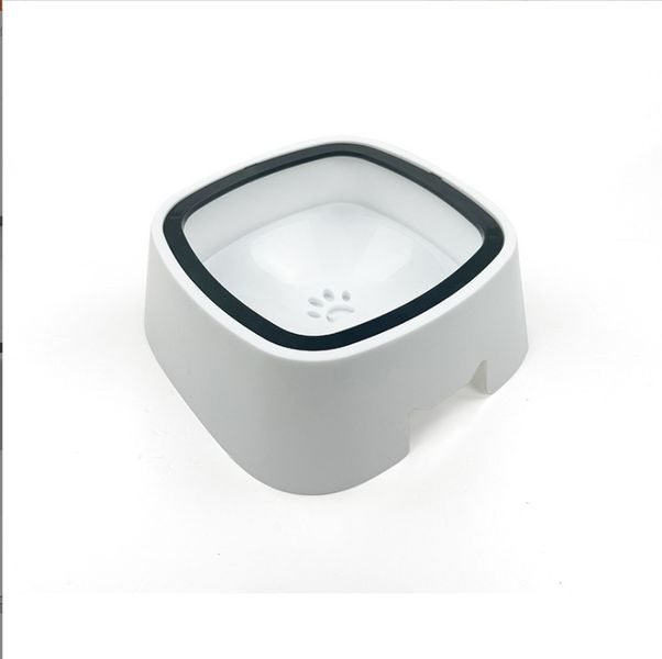 Dog &amp; Cat Water Bowl no spill with Slow Feeder - 1L / 35oz Anti-Spill