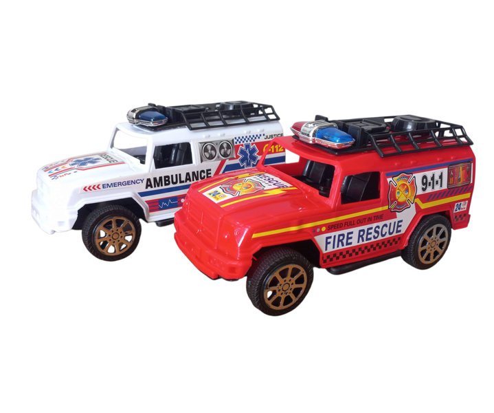 Emergency Vehicle - 2 Pack