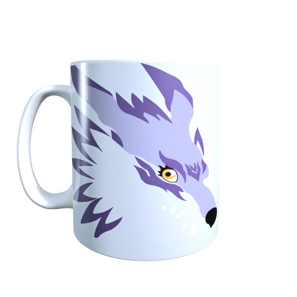 Garurumon - Digimon Themed Coffee Mug