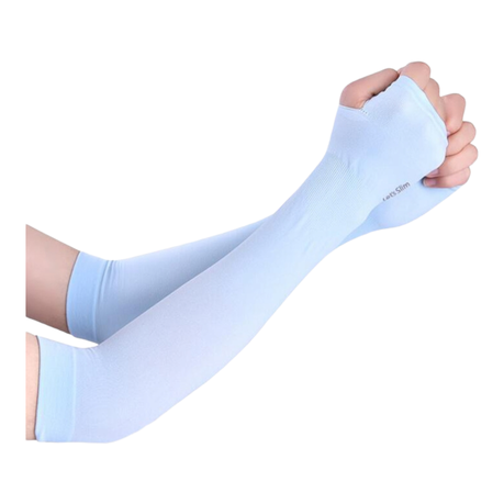 Let's Slim Arm Sleeves UV Sun Protection Arm Cover Sleeves - White, Shop  Today. Get it Tomorrow!