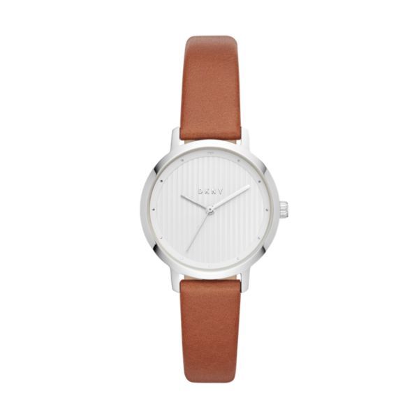 DKNY The Modernist Silver Leather Watch - NY2676