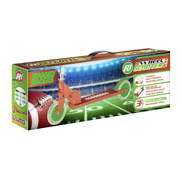 Rugged Racers R1 2 Wheel Kick Scooter- Football