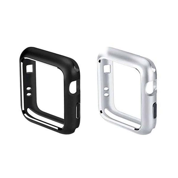 Killer Deals Magnetic Case Compatible with 42mm Apple Watch- Silver &amp; Black 2 Pack