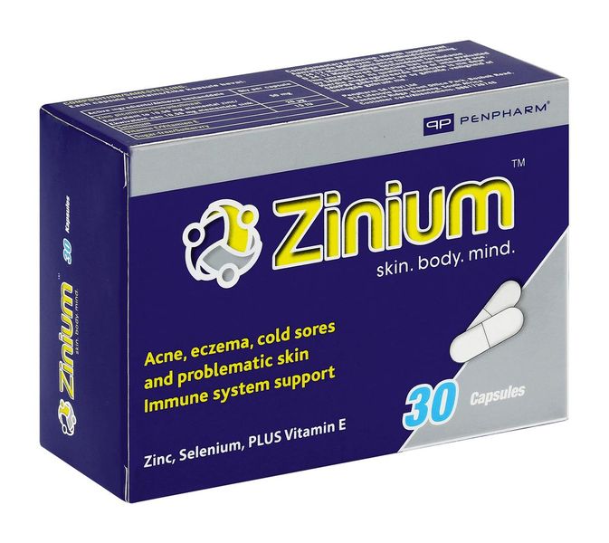 Zinium 30 Capsules