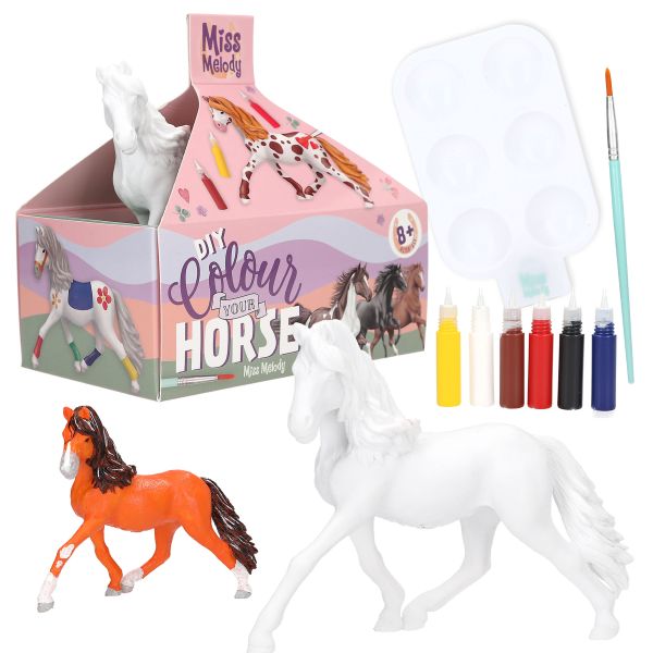 Miss Melody Colour Your Horse with DIY Paint Set