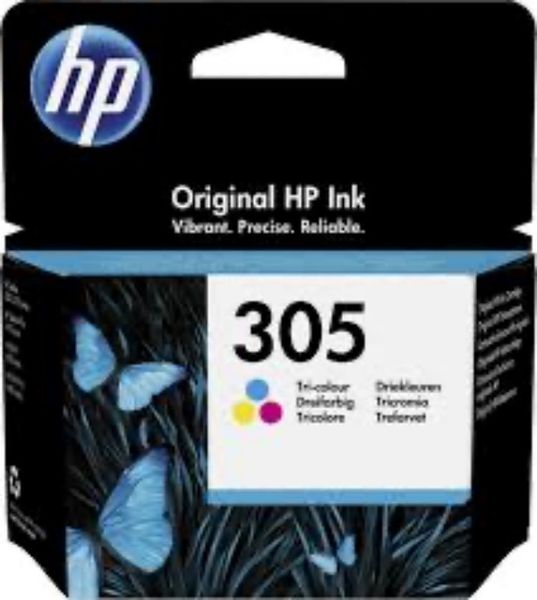 HP # 305 Tri-color Original Ink Cartridge - BLISTER PACK