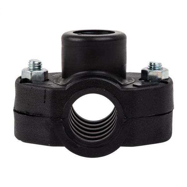 Saddle Compression And Pvc 90X1-1/2 - 2 Pack