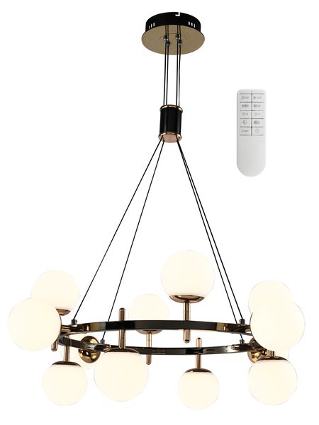 Modern Mid-Century Inspired Chandelier with CCT Control - CH397
