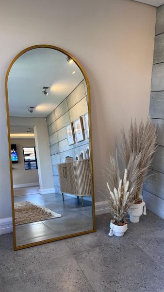 Designer Full Length Arched Mirror 180x80cm