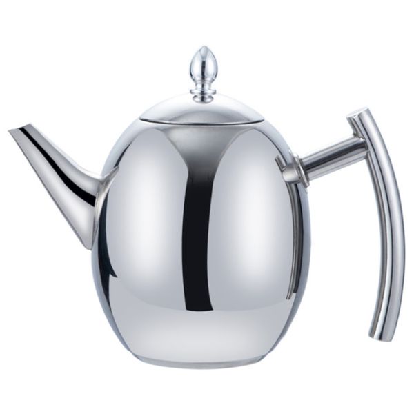 2L Stainless Steel Teapot With Tea Strainer Infuse Sets For Induction