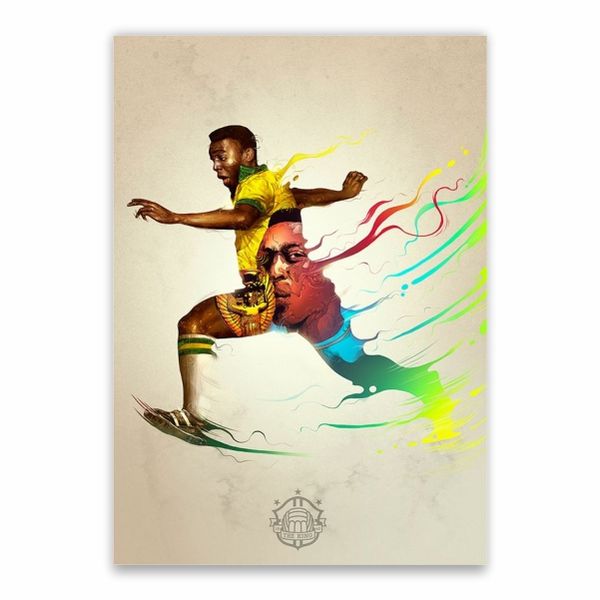 Pele The King Poster - A1