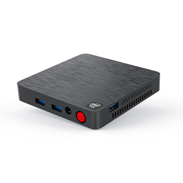 T4 Pro Intel Celeron Quadcore 4GB 64GB Mini PC Black Thin T Series Mini PC