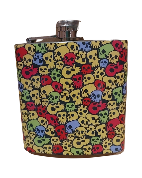 Skull Hip Flask 175ml The Perfect Gift