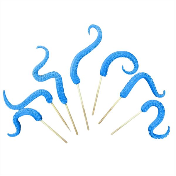 Tentacle Plant Decoration Plant Ornaments Blue