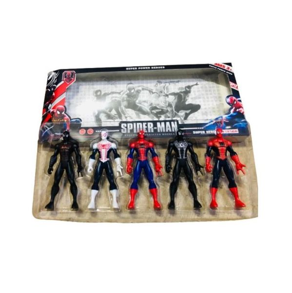 5 Piece Spiderman Exquisite Character Models