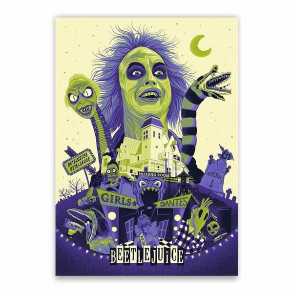 Beetlejuice Movie Poster - A1