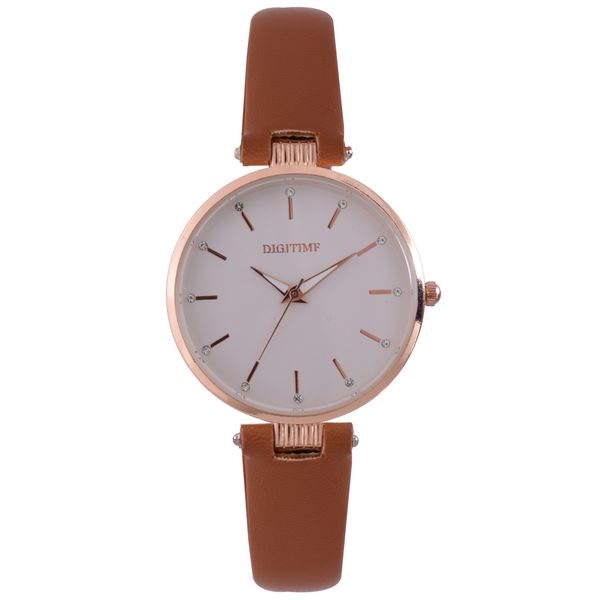 Digitime Women's Brown Trendified Watch