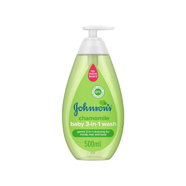 Johnsons Chamomile Baby 3in1 Wash - 1 x 500ml