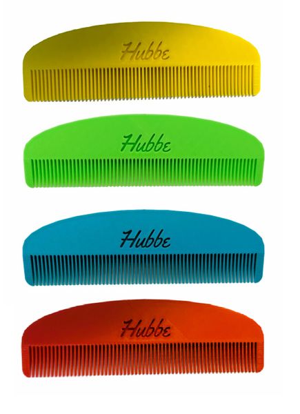 Hubbe Anti-Tangle Pocket Comb - Pack of 4